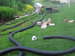 Yard Drainage Systems Installation in St. Louis